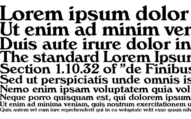 specimens Verona Serial Bold DB font, sample Verona Serial Bold DB font, an example of writing Verona Serial Bold DB font, review Verona Serial Bold DB font, preview Verona Serial Bold DB font, Verona Serial Bold DB font