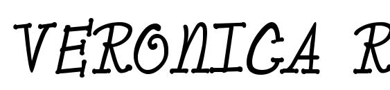 VERONICA Regular Font