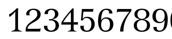 Versailles LT 55 Roman Font, Number Fonts