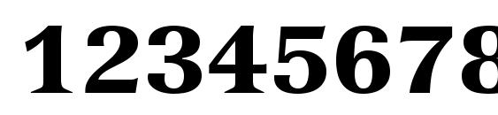 Versailles LT 95 Black Font, Number Fonts