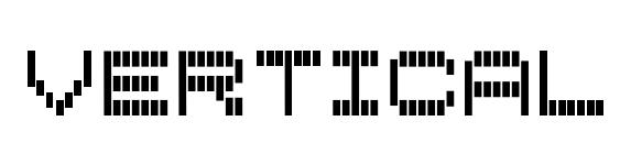 Vertical Tuning font, free Vertical Tuning font, preview Vertical Tuning font