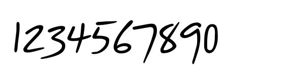 Шрифт VerticalScript, Шрифты для цифр и чисел