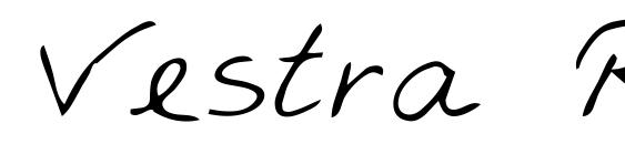 Vestra Regular Font