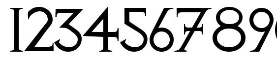 Vi Font, Number Fonts