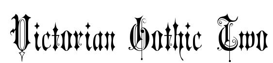 Victorian Gothic Two font, free Victorian Gothic Two font, preview Victorian Gothic Two font