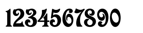 Victorian LET Plain.1.0 Font, Number Fonts