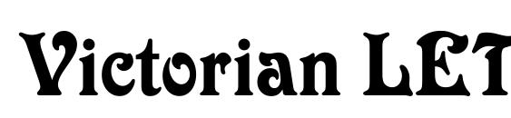 Victorian LET Plain.1.0 font, free Victorian LET Plain.1.0 font, preview Victorian LET Plain.1.0 font