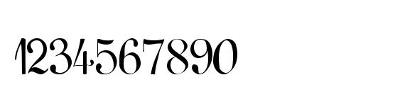 Victorian Normal Font, Number Fonts