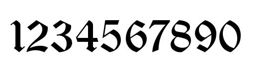 Victorian Font, Number Fonts