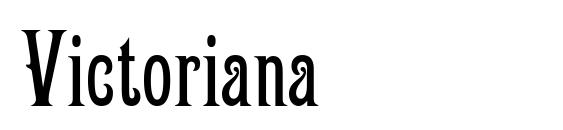 Victoriana font, free Victoriana font, preview Victoriana font