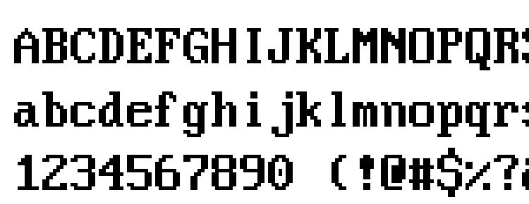 glyphs Video Terminal Screen font, сharacters Video Terminal Screen font, symbols Video Terminal Screen font, character map Video Terminal Screen font, preview Video Terminal Screen font, abc Video Terminal Screen font, Video Terminal Screen font