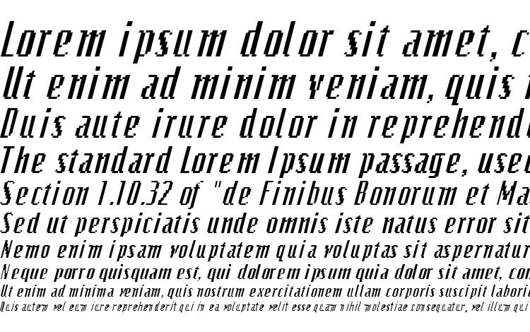 specimens Videocondssk italic font, sample Videocondssk italic font, an example of writing Videocondssk italic font, review Videocondssk italic font, preview Videocondssk italic font, Videocondssk italic font
