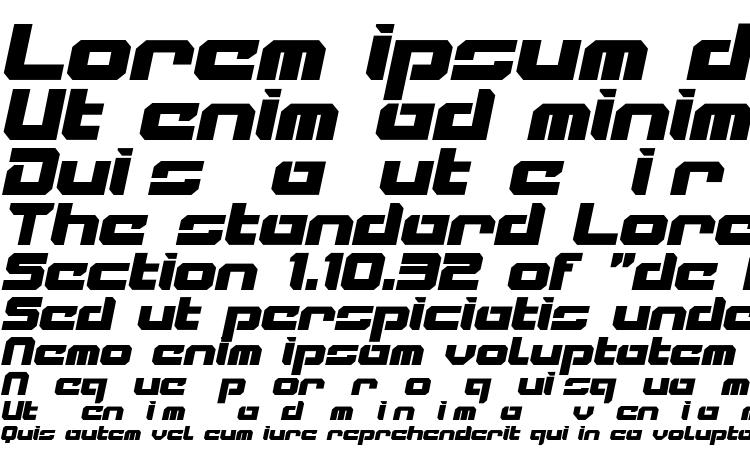 specimens VideoTech ClosedItalic font, sample VideoTech ClosedItalic font, an example of writing VideoTech ClosedItalic font, review VideoTech ClosedItalic font, preview VideoTech ClosedItalic font, VideoTech ClosedItalic font