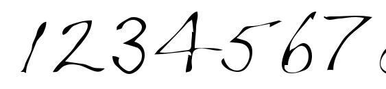 Vienna Regular Font, Number Fonts