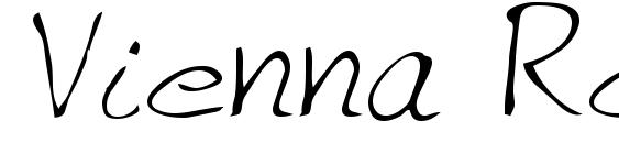 Vienna Regular font, free Vienna Regular font, preview Vienna Regular font