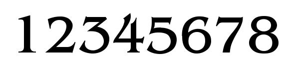 Vientien normal Font, Number Fonts