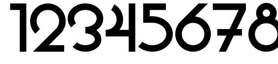 Vila Morena Font, Number Fonts