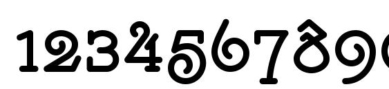 Villa Misteria Font, Number Fonts