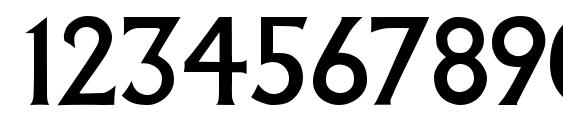 Village plain Font, Number Fonts