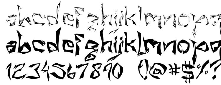 glyphs Villain font, сharacters Villain font, symbols Villain font, character map Villain font, preview Villain font, abc Villain font, Villain font