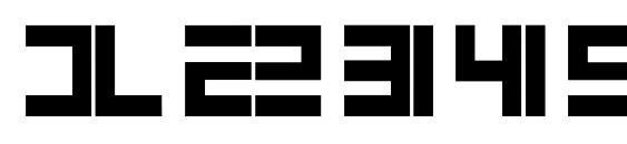 Vilmos Font, Number Fonts