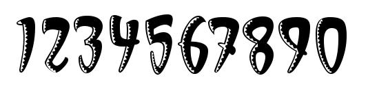 Vinyl Sawtooth ITC TT Font, Number Fonts
