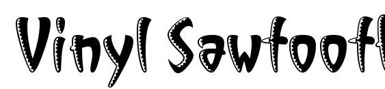 Vinyl Sawtooth ITC TT font, free Vinyl Sawtooth ITC TT font, preview Vinyl Sawtooth ITC TT font