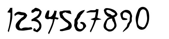 Violatio Font, Number Fonts
