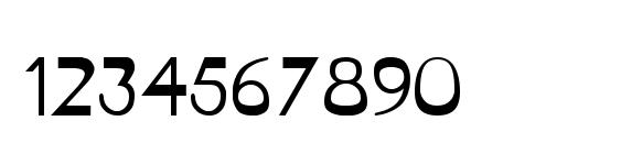 VIOLETTE Regular Font, Number Fonts