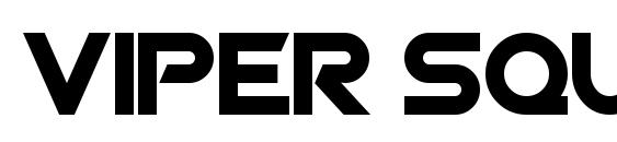 Viper Squadron Solid font, free Viper Squadron Solid font, preview Viper Squadron Solid font