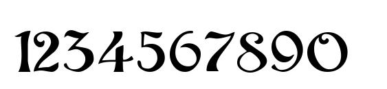 Vitoriossk Font, Number Fonts