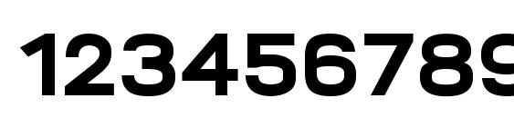 Vitro ExtraBold Font, Number Fonts