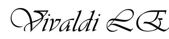шрифт Vivaldi LET Plain.1.0, бесплатный шрифт Vivaldi LET Plain.1.0, предварительный просмотр шрифта Vivaldi LET Plain.1.0