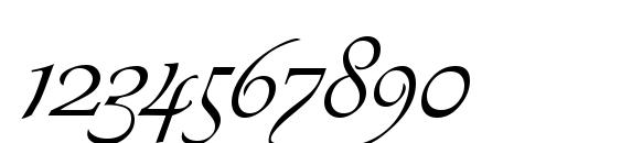 Vivaldi script Font, Number Fonts