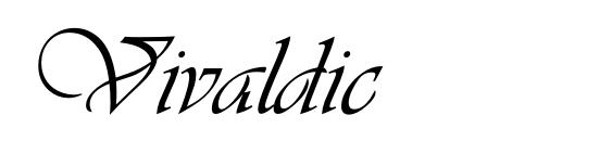 шрифт Vivaldic, бесплатный шрифт Vivaldic, предварительный просмотр шрифта Vivaldic
