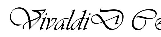 шрифт VivaldiD CL, бесплатный шрифт VivaldiD CL, предварительный просмотр шрифта VivaldiD CL