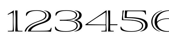 VivaStd ExtraExtended Font, Number Fonts