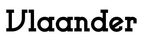 Vlaander font, free Vlaander font, preview Vlaander font