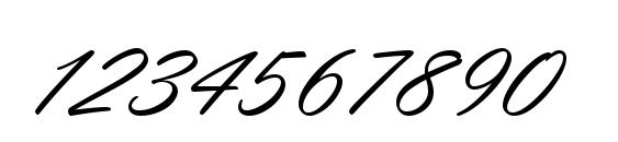 VladimirScrD Font, Number Fonts