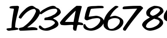 Vocab54 regular Font, Number Fonts