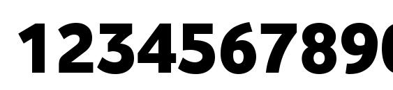 Vodafone ExtraBold Font, Number Fonts