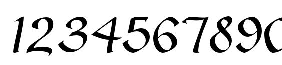 Vodevilec Font, Number Fonts