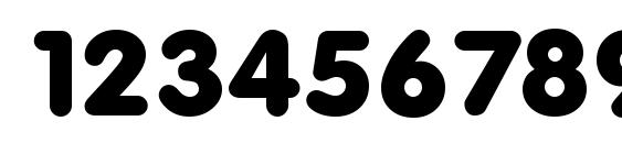 VolkswagenSerial Heavy Regular Font, Number Fonts