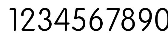 VolkswagenSerial Light Regular Font, Number Fonts