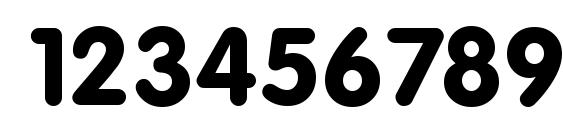 VolkswagenSerial Xbold Regular Font, Number Fonts