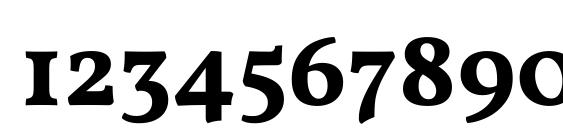 Vollkorn Semibold Font, Number Fonts