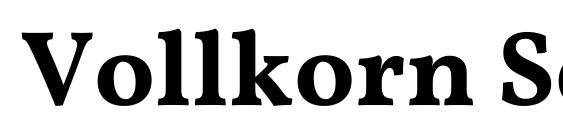 шрифт Vollkorn Semibold, бесплатный шрифт Vollkorn Semibold, предварительный просмотр шрифта Vollkorn Semibold
