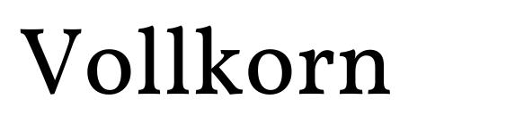 Шрифт Vollkorn, Компьютерные шрифты