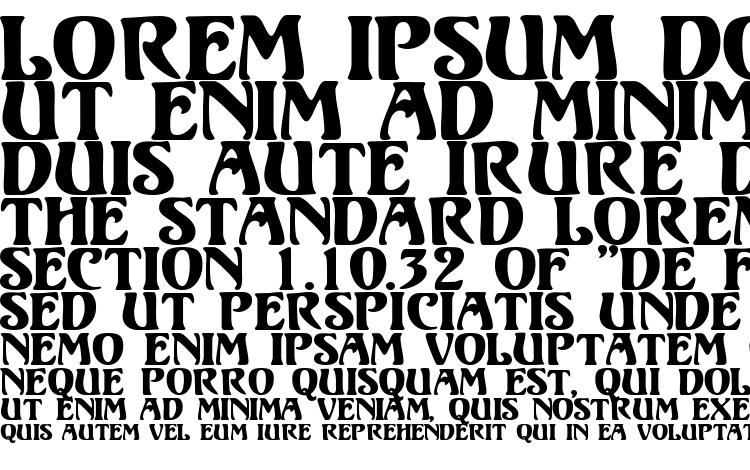 specimens Volute font, sample Volute font, an example of writing Volute font, review Volute font, preview Volute font, Volute font