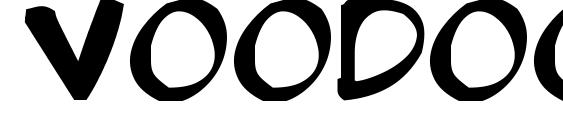 шрифт Voodoo Doll, бесплатный шрифт Voodoo Doll, предварительный просмотр шрифта Voodoo Doll